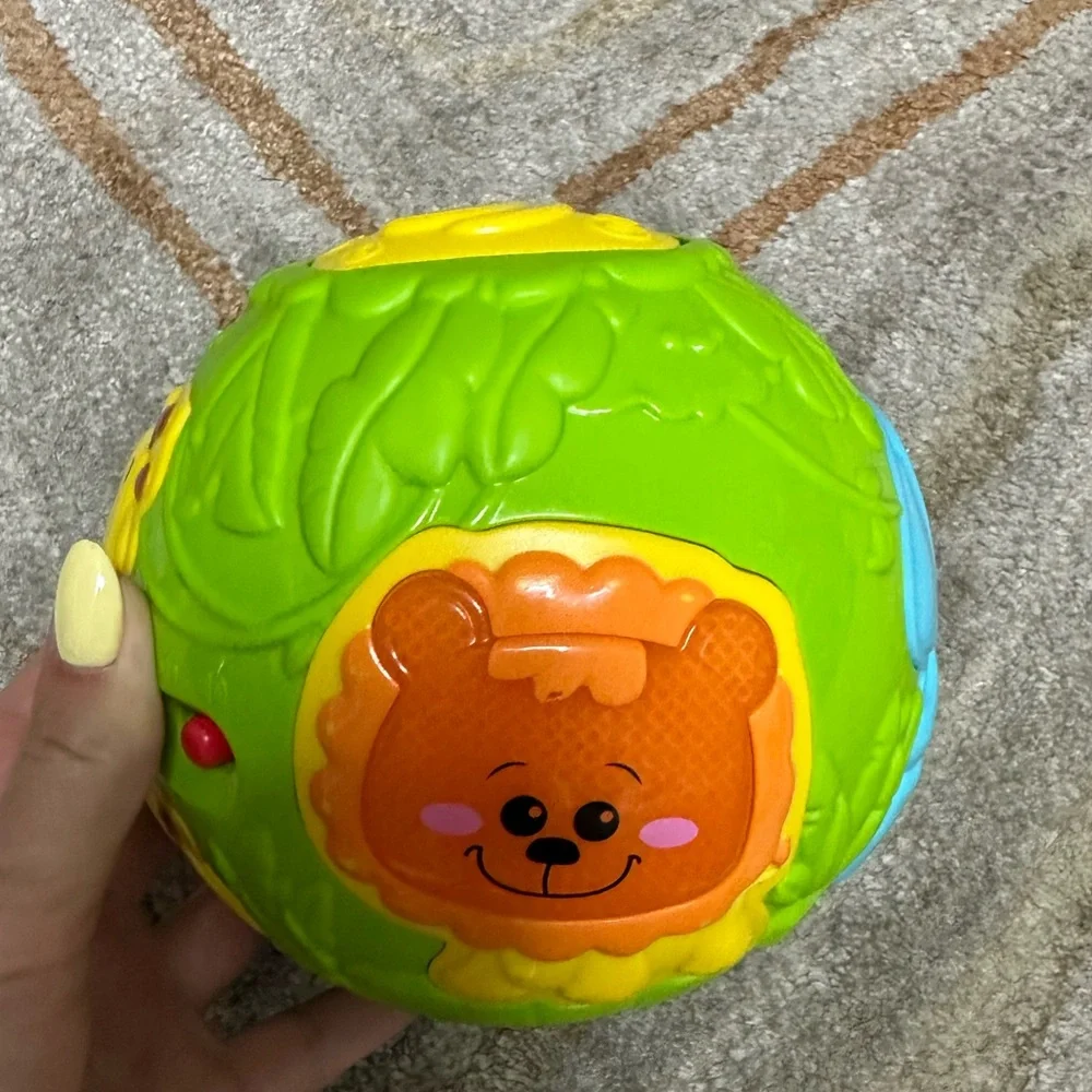 Interactive Green and Yellow Kids Toy